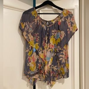 Anthropologie Silk Blouse